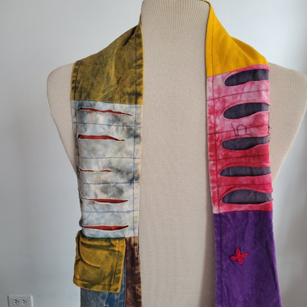 Boho Bag Multi Print Crossbody Patchwork Hippie F… - image 3